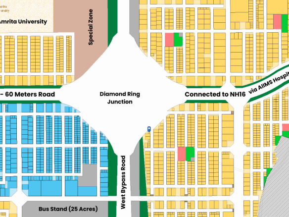 150 Sq Yards Residential Plot for Sale in Nowlur Amaravati