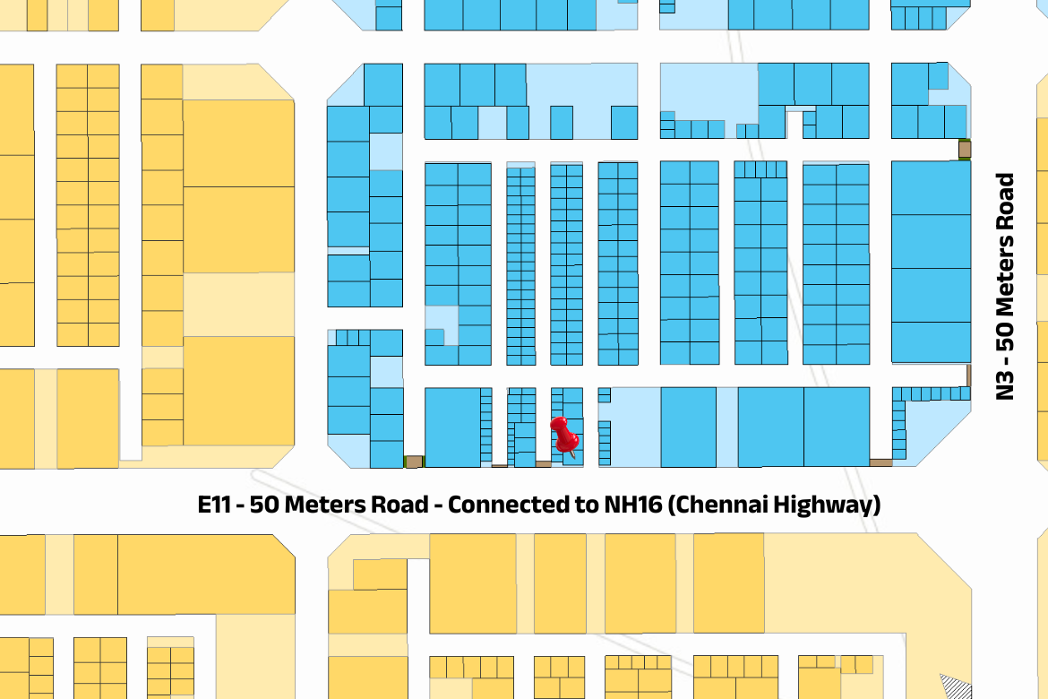 210 Sq Yards Commercial Plot For Sale in Yerrabalem Amaravati