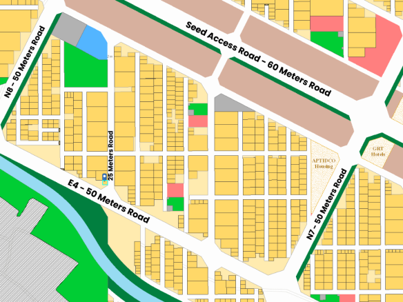 360 sq yards east-facing plot for sale in Mandadam near BITS Pilani