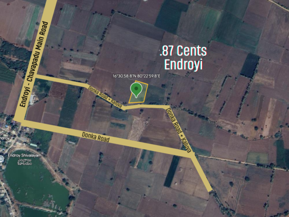 87 Cents Land For Sale in Endroyi