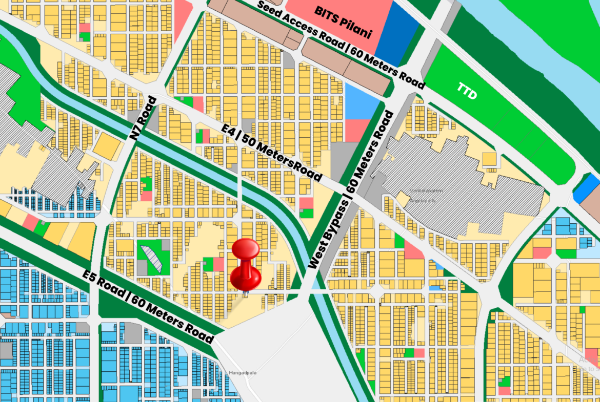 plots near west bypass