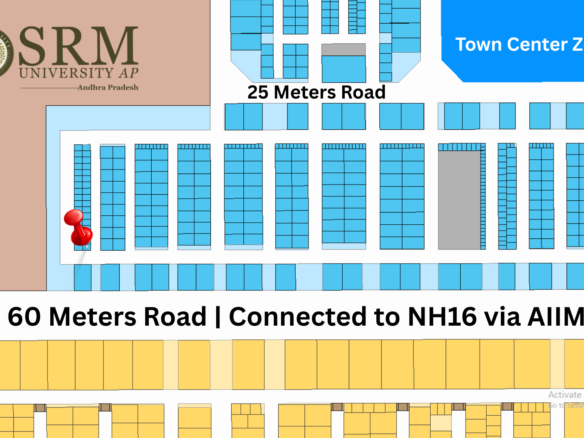 Commercial Plot Near SRM University Amaravati
